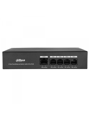 DAHUA - 5-Port Switch 4-Port POE 1-Uplink Port