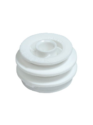 Bobbin - Round Bar - White