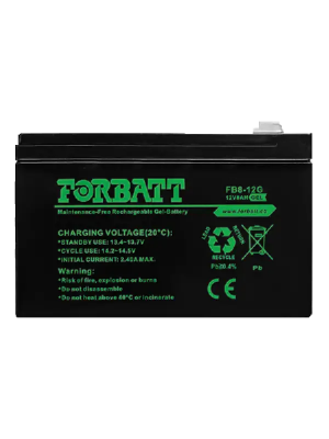 8Ah Battery - 12V Gel (Forbatt)