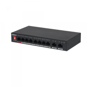 DAHUA - 10-port Switch 8-port POE 2-Uplink Port