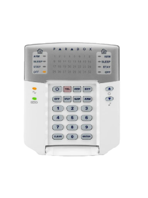 PARADOX - K32+ 32-Zone Hardwired LED Keypad