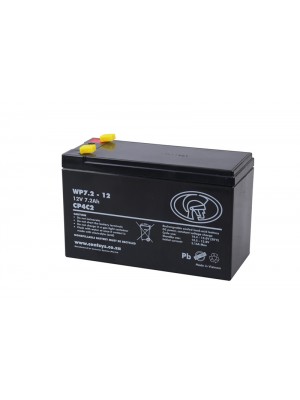 Battery mf, 12V, 7.2 Ah (sealed maintenance free)