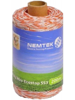 PETSTOP - Poly Wire SS3 200m