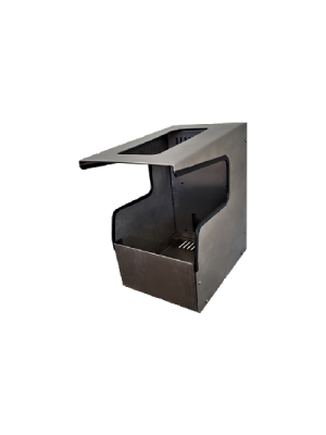 IDEMIA - Outdoor Mounting Bracket + Rain Shield for Morpho Wave Readers